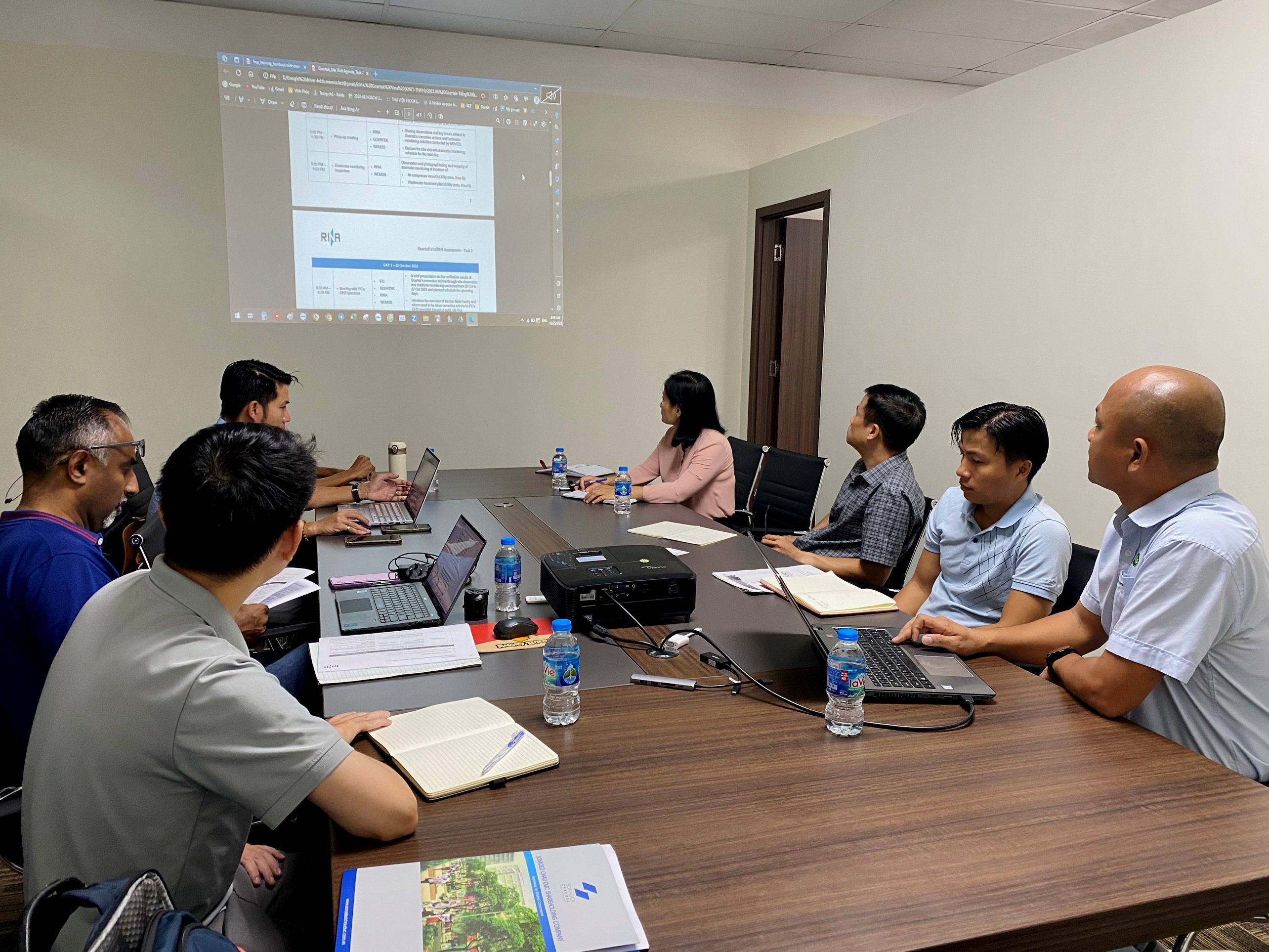 Hình ảnh buổi làm việc