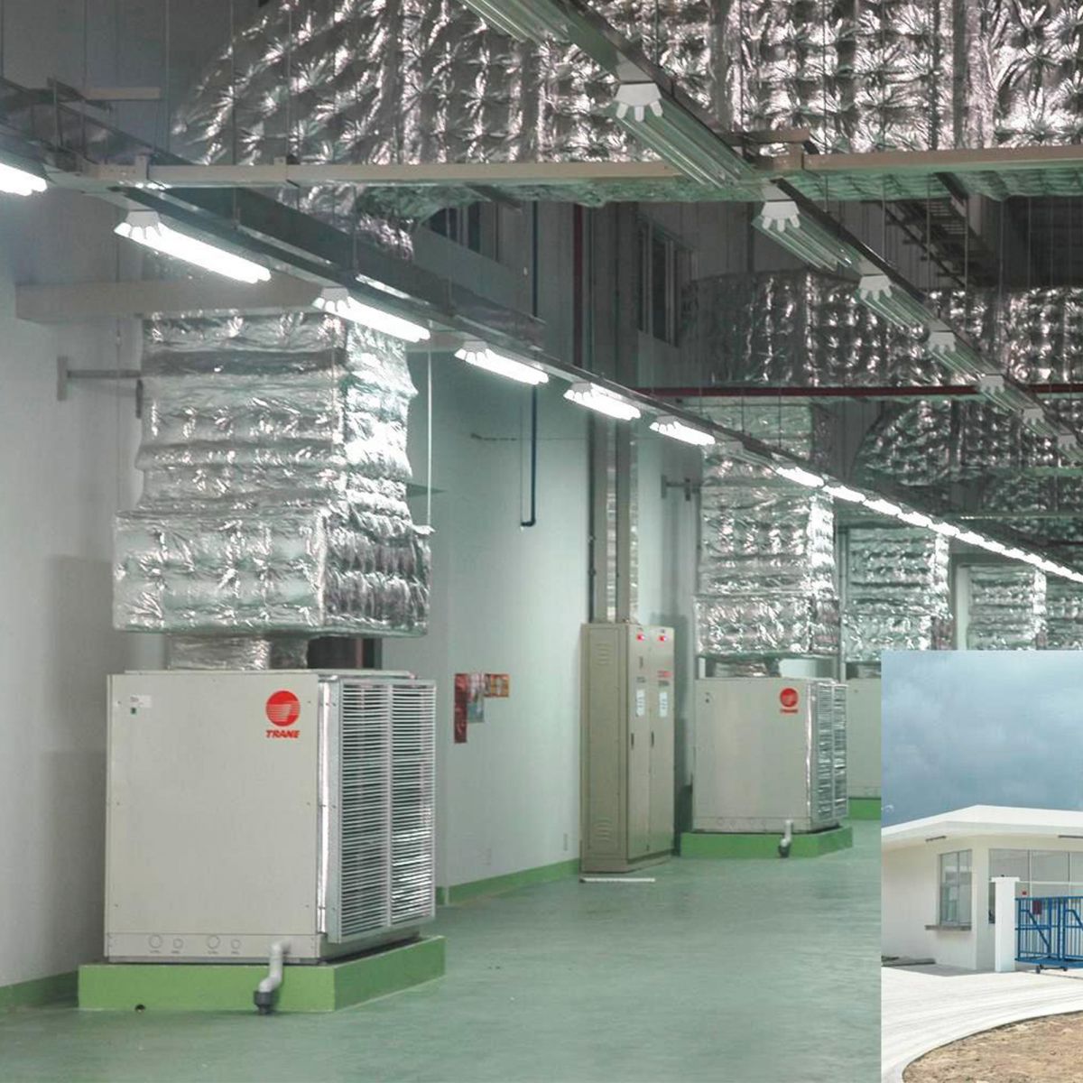 Hệ thống ống gi&oacute; khu c&ocirc;ng nghiệp đại an B&igrave;nh Dương