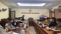 Viện khoa học An to&agrave;n, vệ sinh lao động tăng cường phối hợp thực hiện c&ocirc;ng t&aacute;c ATVSLĐ tại tỉnh Thanh Ho&aacute;