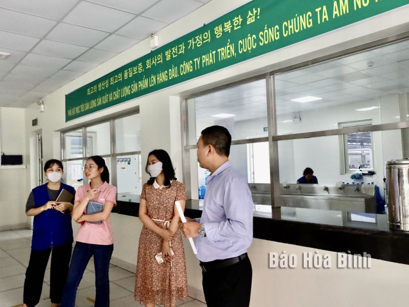 Th&agrave;nh phố H&ograve;a B&igrave;nh ch&uacute; trọng c&ocirc;ng t&aacute;c an to&agrave;n vệ sinh lao động