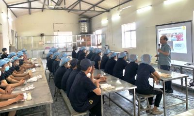 Hải Ph&ograve;ng: N&acirc;ng cao nhận thức về đảm bảo an to&agrave;n, vệ sinh lao động