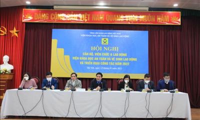 Viện Khoa học An to&agrave;n v&agrave; vệ sinh lao động tổng kết c&ocirc;ng t&aacute;c năm 2021